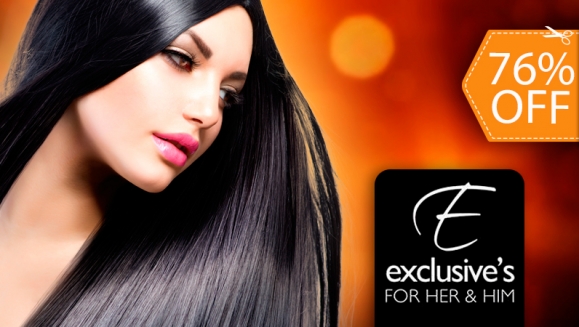 [Image: ¡SIN RESTRICCIÓN DE LARGO! ¡Paga $45 en vez de $185 por Alisado Brasileño INOAR + Tratamiento Post Alisado + Lavado Spa + Corte de Puntas + Planchado + Depilación de Bozo en Exclusive´s Salon!m]