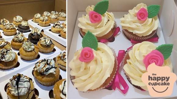 [Image: ¡Paga $10 en Lugar de $24 por Una Caja de 12 Cupcakes de The Happy Cupcake!m]