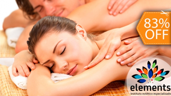 [Image: ¡Paga $16 en lugar de $95 por Paquete de 4 Masajes Relajantes con Aromaterapia +  Exfoliación Corporal en Elements!m]