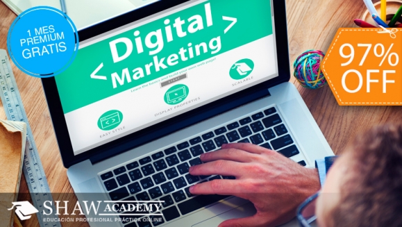 [Image: ¡Paga $11 en vez de $395 por Curso Online de Marketing Digital + Diploma con Acreditación Internacional + 1 Mes Premium GRATIS en Shaw Academy!m]