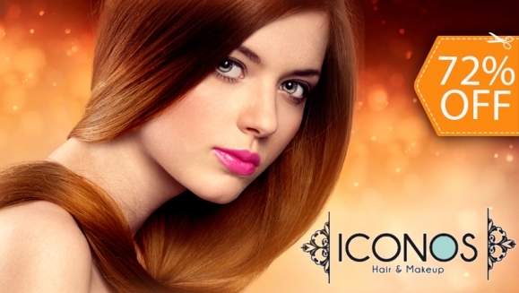 [Image: ¡Paga $20 en lugar de $71 por Tratamiento de Macadamia con Sistema Infrarrojo  +  Corte con Estilo o Limpieza de Puntas + Planchado + Manicure Express en las Exclusivas Instalaciones de Iconos Hair &amp; Makeup! ¡Sin Restricción de Largo o Volumen!m]