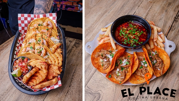 [Image: ¡Paga $12 y Consume $24 en el Menú de El Place: Hamburguesas, Tacos, Burritos, Entradas, Bebidas y Postres!m]