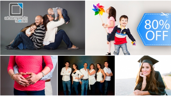 [Image: ¡Paga Q199 en lugar de Q975 por Sesión Fotográfica Profesional + 15 Fotografías Impresas + DVD con presentación personalizada en Abstract S2dio!m]