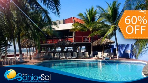 [Image: ¡Paga $60 en lugar de $150 por Estadía de 1 Noche para 4 Personas en Hotel Bahía del Sol!m]