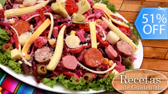 [Image: ¡Exquisita Tradición Chapina! ¡Paga Q49 en lugar de 100 por 1 Libra de Fiambre a Elección entre: Colorado, Blanco o Vegetariano en Recetas de Guatemala!m]