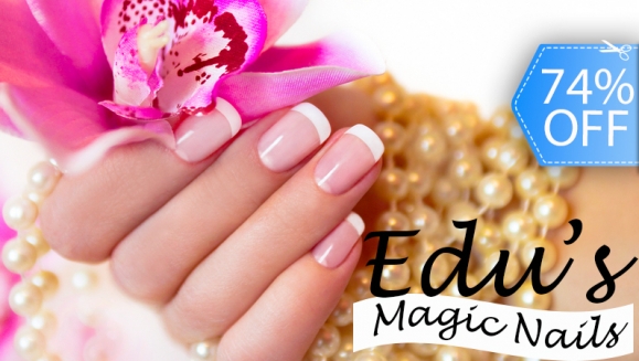 [Image: ¡Paga Q65 en lugar de Q250 por Manicure Express + Set de Uñas Acrílicas + Decoración Sencilla en 2 Uñas en Edu´s Magic Nails!m]