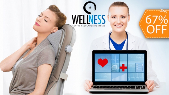 [Image: ¡Paga $25 en lugar de $75 por Chequeo Médico General Computarizado de Corazón, Hígado, Riñones, Sistema Respiratorio o Metabólico  o 5 Sesiones de Terapia Quiropráctica Electrónica con Escaneo Computarizado de Columna en Wellness!m]