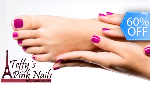 [Image: ¡Paga Q99 en lugar de Q250 por Manicure y Pedicure Spa + Esmalte Permantente en Gel en Manos + Aplicación de Esmalte en Pies en Teffy´s Pink Nails!m]