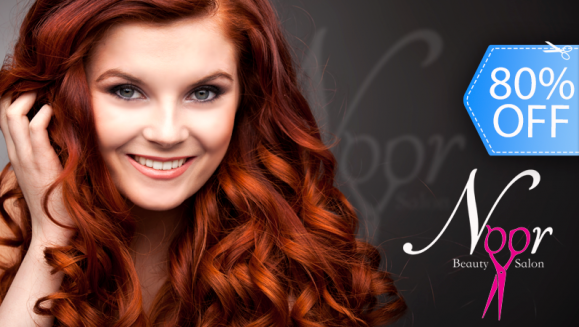 [Image: ¡Festival de Color! ¡Paga Q149 en lugar de Q750 por Tinte Completo + Tratamiento Reparador de Botox + Peinado en Noor Beauty Salón!m]