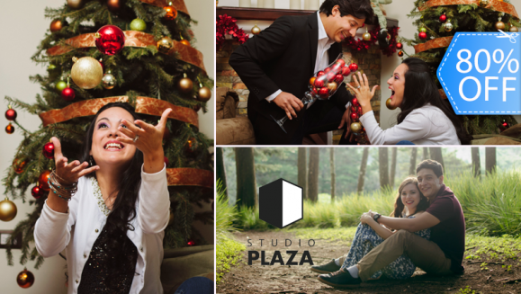 [Image: ¡Paga Q179 en lugar de Q900 por 1 Hora de Sesión Fotográfica en Áreas Verdes o en Estudio con Tema Navideño + 5 Impresiones 4x6 + 2 Impresiones 5x7 + 1 Impresión 6x8 + Todas las Fotografías Digitales en Studio Plaza!m]