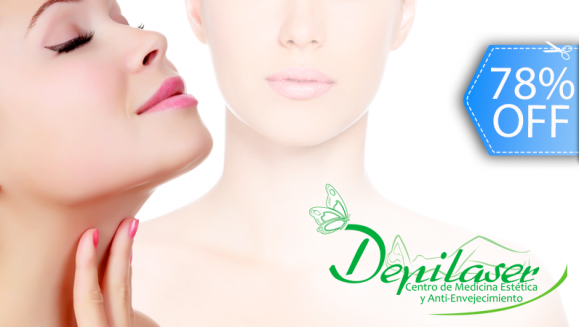 [Image: ¡Paga Q99 en vez de Q450 por Paquete de Reducción de Papada y Limpieza Facial con: Mesoterapia Reductiva  Tópica  + Yesoterapia + Exfoliación + Vaporización de Ozono + Extracción de Puntos Negros + Mascarilla con Luz Led y Más en Depilaser!m]