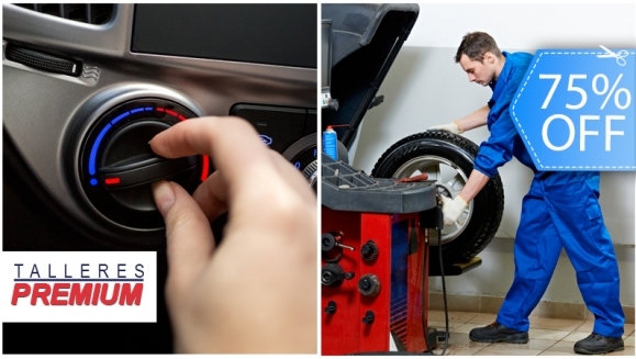 [Image: ¡Paga Q99 en vez de Q399 por Tarjeta VIP PREMIUM con: Recarga de A/C + Limpieza de Filtro y Blower ó Alineación 4D y Balanceo para 4 Llantas + Revisión Mecánica General + 20% de Descuento en Todos los Servicios en Talleres Premium!m]