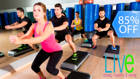 [Image: ¡Paga Q199 en lugar de Q1,350 por 1 Mes de Gimnasio con Clases Ilimitadas a Elección: Zumba, Functional Training, Insanity, Gap y ABS + Evaluación Corporal Body Metrix + Couching Nutricional + Inscripción en Live!m]