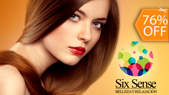 [Image: ¡Paga $10 en lugar de $42 por Tratamiento de Keratina  + Lavado + Planchado + Manicure Completo y Esmaltado en Manos en SixSense!m]