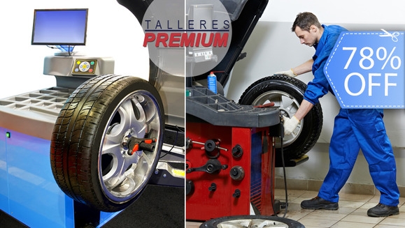 [Image: ¡Paga Q99 en vez de Q450 por Alineación 4D y Balanceo para 4 Llantas + Revisión General del Vehículo en Talleres Premium!m]