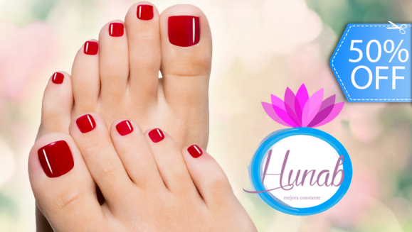 [Image: ¡Paga Q75 en vez de Q150 por Pedicure Clínico que Incluye: Evaluación y Diagnóstico Del Pie, Exfoliación, Extracción de Callosidades, Cortado, Limado y Esmaltado + Masaje Relajante en Sillón Masajeador en Centro Integral Hunab!m]