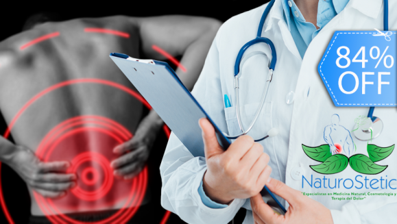 [Image: ¡Paga Q95 en vez de Q600 por Masaje Quiropráctico Profundo que Incluye: Masaje Relajante + Corrección de Vertebras + Ozonoterapia + Vibroterapia + Exfoliación + Ventosas + Luz Infrarroja en Naturostetic!m]