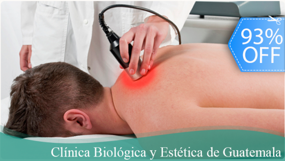 [Image: ¡Paga Q59 en lugar de Q850 por Terapia Láser contra Dolores de Espalda, Cuello y Hombros con:  1 Sesión de Láser Terapéutico + 1 Sesión de Terapia Manual Ortopédica + Aplicación de Vitamina D ó Complejo B + Aplicación de Bálsamo en Clínica Biológica!m]