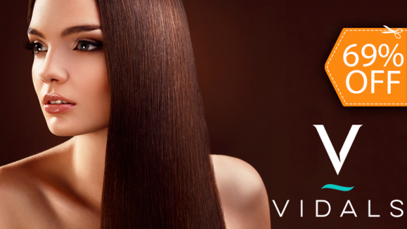 [Image: ¡Paga $49 en lugar de $157 por Relajado de ondas de Keratina + Lavado con Infusión de Coco y Keratina + Planchado Keratherapy Titanium + Sellador de Puntas de Argán + Producto de Keratina liquida para aplicar en casa en Vidals Salon &amp; Spa!m]