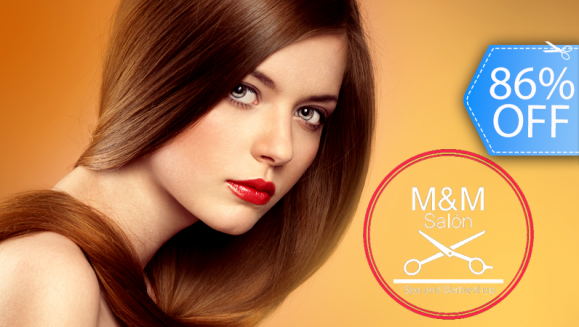 [Image: ¡Paga Q49 en lugar de Q350 por Cauterización de Keratina Alfaparf + Luz Infrarroja + Lavado de Limpieza + Masaje Capilar + Recorte de Puntas + Gotas Selladoras + Planchado Final en M&amp;M!m]