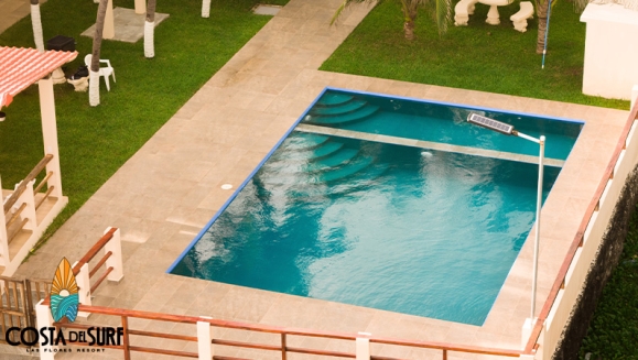 [Image: ¡Paga $75 en Lugar de $160 por 1 Noche para hasta 4 Personas + Desayunos en Hotel Costa del Surf en Playa las Flores!m]