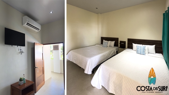 [Image: ¡Paga $75 en Lugar de $160 por 1 Noche para hasta 4 Personas + Desayunos en Hotel Costa del Surf en Playa las Flores!m]