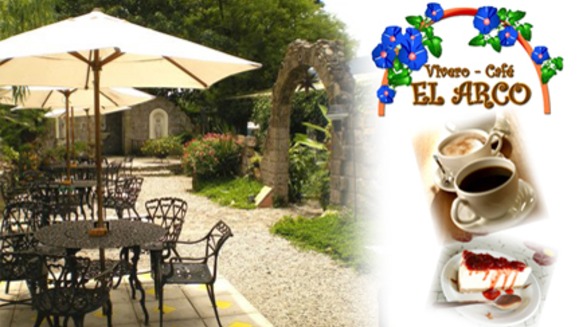 [Image: Pagas $8 y consumes $18 de bebidas, sándwiches y postres en Vivero Café El Arco!m]