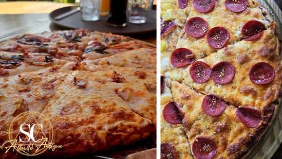 [Image: ¡Paga Q199 en Lugar de Q425 por Combo hasta para 6 Personas: 3 Pizzas Grandes a Elección Entre Hawaiana, Peperoni, Vegetariana o Margarita o 3 Porciones de Alitas Para Compartir + 2 Picheles de Bebida!m]