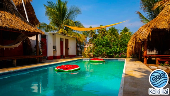 [Image: ¡Escapada Perfecta a la Playa! ¡Paga Q365 en Vez de Q850 por 1 Noche para 2 Personas en Cabaña Tipo Hawaii con Baño Privado o Habitaciones Dobles con Baño Privado + Uso de Instalaciones: Piscina, Hamacas y Más!m]