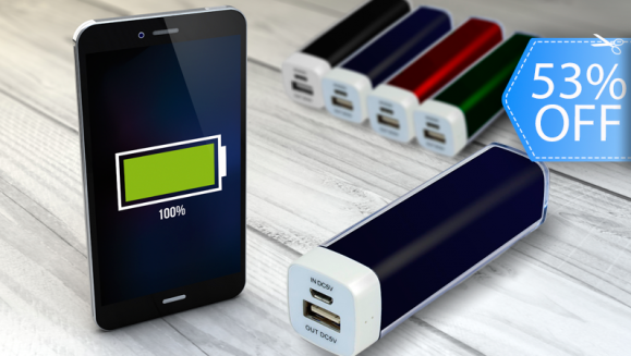 [Image: ¡No te quedes sin carga estas vacaciones! ¡Paga Q59 en lugar de Q125 por Batería Móvil “Xtech On-the-Go de 2000mAh Power Bank”!m]