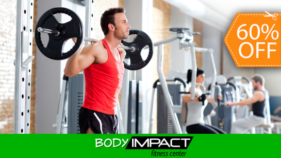 [Image: ¡Paga $17 en lugar de $42 por Matricula y 1 Mes de Gimnasio en Body Impact Merliot!m]