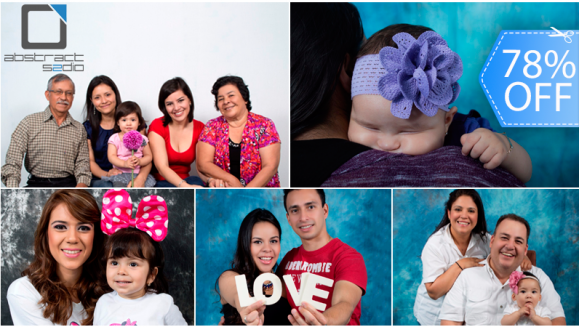 [Image: ¡Paga Q199 en lugar de Q900 por Sesión Fotográfica Profesional en Estudio + 10 Fotografías Impresas + 1 Poster con hasta 6 Fotos + DVD con Todas las Fotografías en Abstract S2dio!m]