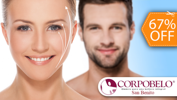 [Image: ¡Paga $99 en lugar de $300 por 1 Sesión de Tratamiento Facial Anti-Acné, Anti-Manchas y Anti- Arrugas con el Novedoso  Microneedles (Micro Agujas) + 1 Sesión con Máscara de Luz LED en Corpobelo San Benito!m]