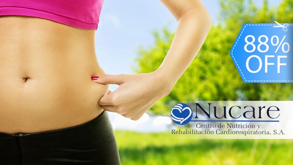 [Image: ¡Paga Q189 en lugar de Q1,600 por Paquete Reductivo y Nutricional que Incluye: 3 Cavitaciones + 3 Vacumterapias + 3 Radiofrecuencias + 3 Consultas y Evaluaciones Nutricionales + 3 Menús Semanales Personalizados en Nucare!m]