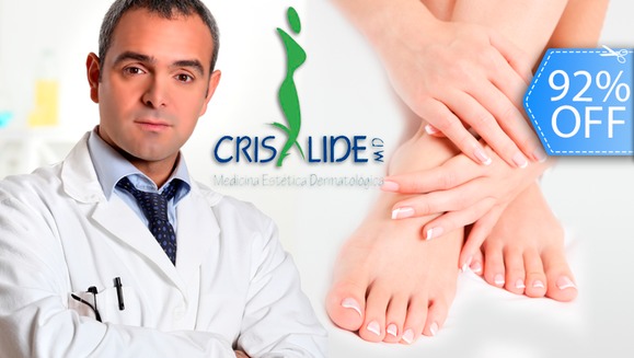 [Image: ¡Acaba con los Hongos de las Uñas! ¡Paga Q75 en lugar de Q950 por Tratamiento Láser para Hongos en 1 Uña + Examen Diagnóstico en Crisalide!m]