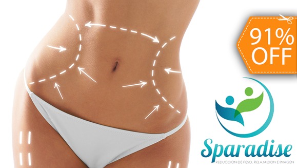 [Image: ¡Liposucciones sin Cirugía! ¡Paga $25 en lugar de $270 por 6 Ultracavitaciones para Reducir Tallas y Celulitis en Sparadise!m]