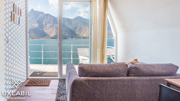 [Image: ¡Paga Q750 en Lugar de Q1,290 por Estadía de 3 Días y 2 Noches para 2 Adultos en Cabaña Equipada Frente al Lago de Atitlán, Incluye: 4 Desayunos + Uso de Kayaks + 1 Hora de Sauna +  Impuestos Incluidos + Parqueo!m]
