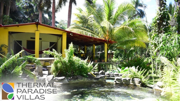 [Image: ¡Un Escape Diferente: Villa Privada + Aguas Termales = Descanso Total! ¡Paga $182 en Lugar de $260 por Estadía de 1 Noche Hasta Para 6 Personas en Thermal Paradise Villas, Sonsonate! ¡Solo 18 Cupones Disponibles!m]