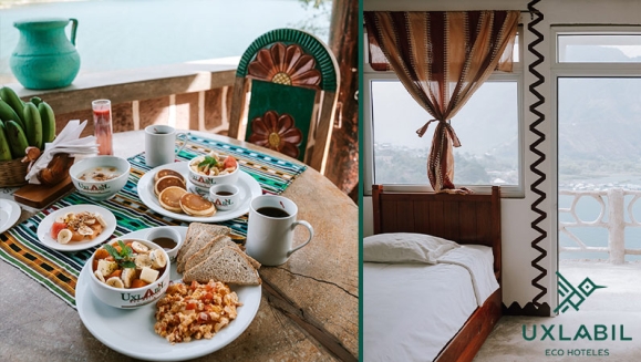 [Image: ¡Paga Q750 en Lugar de Q1,790 por Estadía de 3 Días y 2 Noches para 2 Adultos en el Lago de Atitlán: Habitación Doble + 4 Desayunos + Tour de Abejas Mayas y Miel Orgánica + Kayaks + Impuestos Incluidos!m]