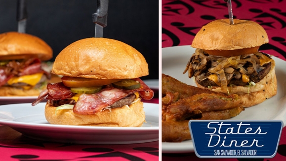 [Image: ¡Date un Gusto y Apoya una Causa! ¡Paga $14 en Lugar de $21.50 por 2 Classic Cheeseburgers: 1/3 Lb de Carne de Res con Tocino, Hongos o Jalapeños + 2 Acompañamientos a Elección: Papas Fritas, Aros de Cebolla, Pepinillos Fritos y Otros!m]