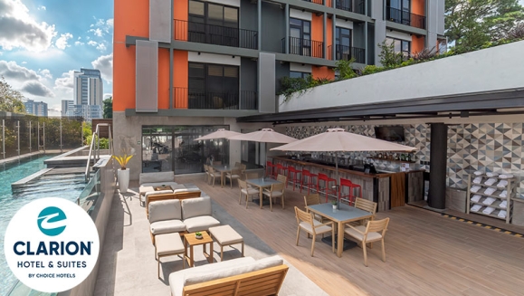 [Image: ¡Vive el Confort del Clarion Hotel &amp; Suites Guatemala! ¡Paga Q879 en Lugar de Q1,160 por Estadía de Fin de Semana en Suite Deluxe Doble Hasta Para 2 Adultos y Hasta 2 Niños + Desayunos!m]