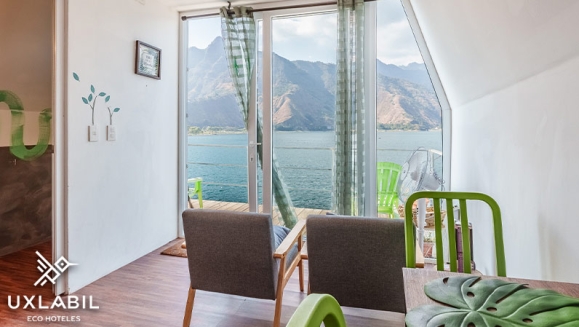 [Image: ¡Paga Q750 en Lugar de Q1,290 por Estadía de 3 Días y 2 Noches para 2 Adultos en Cabaña Frente al Lago de Atitlán, Incluye: 4 Desayunos + Uso de Kayaks + Impuestos Incluidos + Parqueo!m]