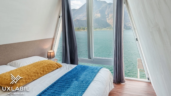 [Image: ¡Paga Q750 en Lugar de Q1,290 por Estadía de 3 Días y 2 Noches para 2 Adultos en Cabaña Frente al Lago de Atitlán, Incluye: 4 Desayunos + Uso de Kayaks + Impuestos Incluidos + Parqueo!m]