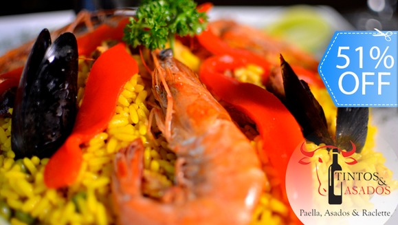 [Image: ¡Paga Q130 en lugar de Q265 por 2  Exquisitos Platos de Autentica  Paella Mixta  (Carnes y Mariscos) + Garrafita de Vino “La Caraf” en Tintos y Asados!m]