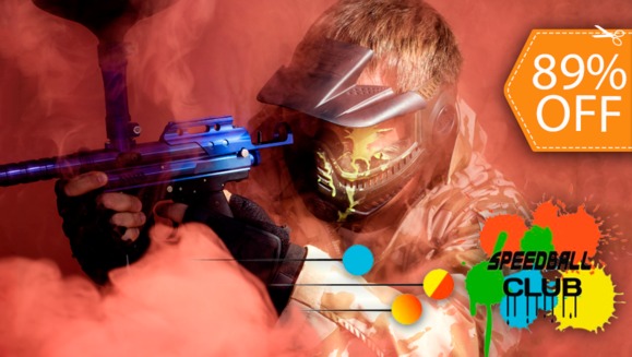 [Image: ¡Día de Paintball para 4 personas! ¡Paga $10 en lugar de $90 por Paquete de Paintball que Incluye: 100 Paintballs + Uso de Campo + Alquiler de 4 Marcadoras + 4 Máscaras + 4 Chalecos + Pase de Aire Ilimitado en Speedball Club!m]