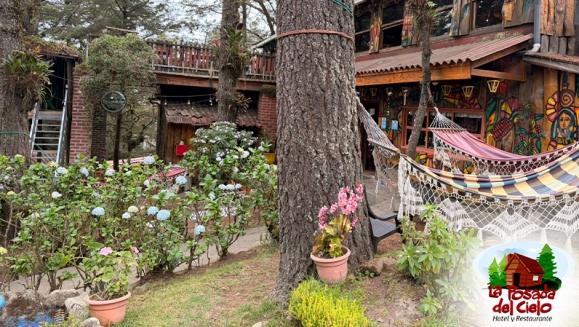 [Image: ¡Escapada con Clima Fresco! ¡Paga $37 en Lugar de $77 por Estadía de 1 Noche para 4 Personas en Habitación Doble + 2 Desayunos Típicos en Hotel y Restaurante La Posada del Cielo en El Pital, Chalatenango!m]
