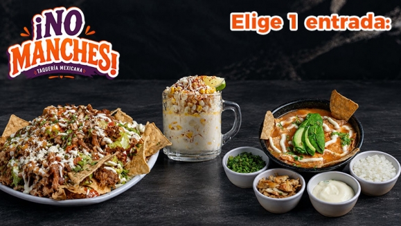 [Image: ¡No Manches, Qué Rico! ¡Paga $12 en Lugar de $25.47 y Disfruta Un Combo Para 2: Escoge entre Burritos o Tortas con Carne a Elección + Papas + Entrada a Elección: Nachos, Esquite o Sopa de Tortilla!m]