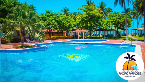 [Image: ¡Day Pass en Costa del Sol! ¡Paga $67 en Lugar de $134 por Day Pass Hasta Para 6 Personas en Pacific Paradise + Playa + Piscinas + Glorietas + Ingreso Gratis Para Niños de 0 a 7 Años!m]
