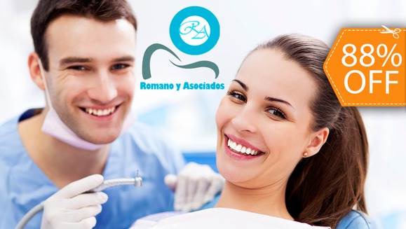 [Image: ¡Paga $20 en lugar de $162 por 2 Rellenos de Resina o 4 Sellantes + Limpieza con Ultrasonido + Aplicación de Flúor + Diagnóstico con Cámara Intraoral + Revisión Ortodóntica + Evaluación de Cordales en Clínica Médica Romano y Asociados!m]