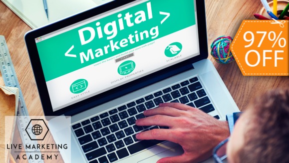 [Image: ¡Paga $11 en lugar de $395 por Curso en Línea en Directo de Marketing Digital + Diploma de Acreditación con Live Marketing Academy!m]